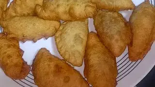 السمبوسه البف ❗بأسهل طريقه ❗ من غير ما تشرب ولا نقطه زيت 👌وسر قرمشتها لآخر حبه 🧑‍🍳🔥💯