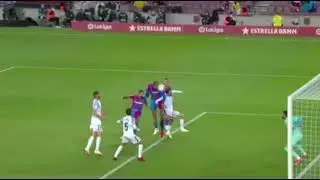#Barcelona vs #Granada Ronald #Araujo goal 90 minutes