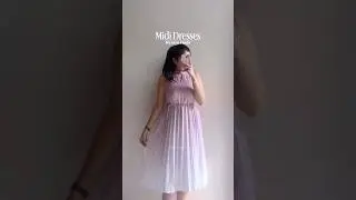 Myntra Midi Dresses Try On Haul 👗 | Elegant Summer Outfits Under ₹999 #mididress  #myntra  #fashion