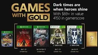 Xbox - January 2018 Games with Gold