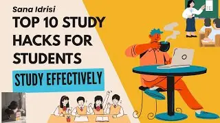 TOP 10 STUDY HACKS FOR STUDENTS : HOW TO STUDY #studyhacks #boardexam #education #motivation #upsc
