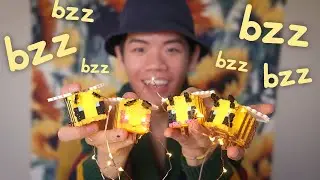 I made the Minecraft Bee String Lights from TikTok