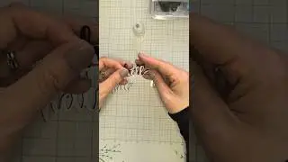 Add drop-shadows to your card sentiments