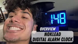 NOKLEAD Digital Alarm Clock Review | The Best Bedroom Clock for Better Sleep?