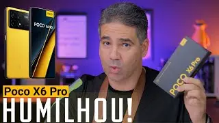 XIAOMI POCO X6 PRO HUMILHOU ATÉ O GALAXY S24 ULTRA DA SAMSUNG?