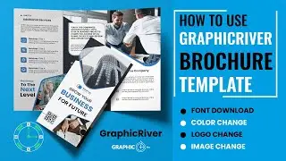 How to Use Graphicriver Brochure Template in Adobe Illustrator - Brochure Design GraphicHours