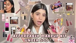 BEGINNER MAKEUP KIT | under 500₹ *AFFORDABLE* tried & tested products 💄