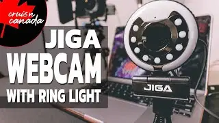 JIGA Stream Webcam with Ring Light?  Our Review