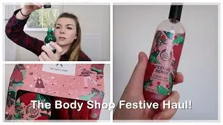 The Body Shop Haul - Festive Berry Christmas Collection and Tea Tree Collection | Skincare Saturday