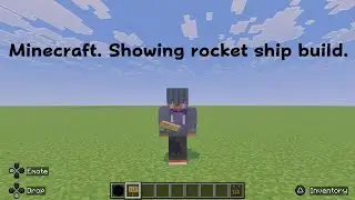 Showing off Minecraft.Rocket build.Comment, if you want yours!