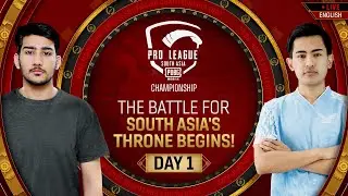 [EN] 2022 PMPL South Asia Championship Day 1 | The Battle For South Asia's Throne Begins!