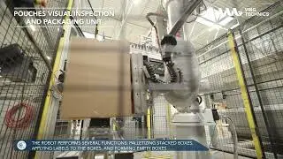 Pouches AI Visual Inspection & Automated Packaging Unit | Precision Quality Control | VMG TECHNICS