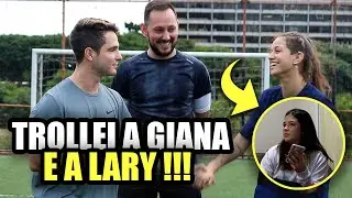 TROLLEI A GIANA E A LARY COM ÁUDIO DE OUTRA / Desafio de Futebol