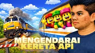 CITA CITA JADI MASINIS KAI KERETA API || ROBLOX & SIMULATOR KERETA API