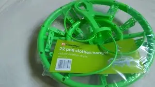 22 Peg Clothes Hanger [UNBOXING AND REVIEW]