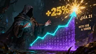📈 DIA 21 RETO 10 USDT A 1000 USDT  |  BITCOIN AL DIA 🚀🚀 #trading #criptonoticias #bitcoin