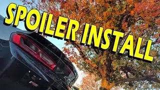Camaro 1LE Blade Spoiler Install Guide (2016-2024 LS, LT, RS or SS)