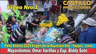 1 Palla Alisina Virgen de la Asunción 2024 Alis Yauyos Lima