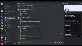 Discord Server Messenger Bot | Mass DM Free to Use (100% Safe + no token)