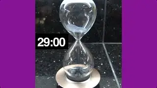 30 Second Hourglass Timer With Music
