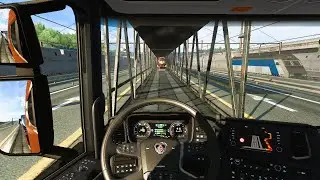 Scania S High Roof - ETS2 | Delivering Cargo Across The Island | Realistic Steering Wheel POV