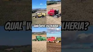 QUAL COLHEITADEIRA VOC&Ecirc; ESCOLHERIA PARA 250 HECTARES? | TC 5070 VS MF 5650 VS SLC 7200 VS MF 32 SR