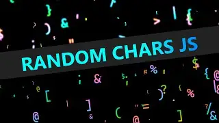 Random Character Flying HTML Project | Random JS Animation | javascript project | AwesomeCode