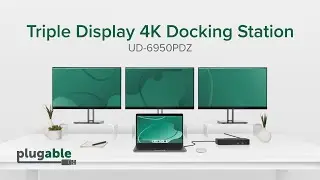 HDMI, DisplayPort, or Both&mdash;The UD-6950PDZ Triple 4K Docking Station Adapts to You