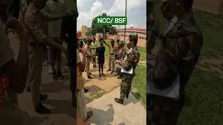 आज बचपन का सपना पूरा हुआ NCC Cadet selected in BSF #love #bhojpuri