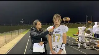 Century K and DE Casey Clark Post Game Interview