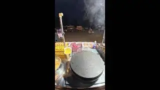 Live broadcast of street food specialties and fruit delicacies