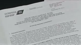 Coast Guard releases El Faro investigation report
