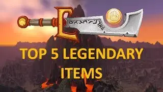 TOP 5 (RANKED) Legendary Items in Classic WoW