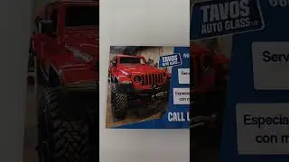 We printed business cards for Tavos Auto Glass -   Wrapido