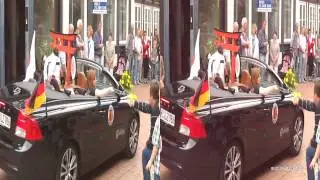 Stadtfest Hildesheim  2013 : Festumzug  in  der  Kesslerstrasse  ( Altstadt ) ;  3 D