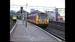 British Rail 1988-Manchester Piccadilly with Classes 86, 87, 303, 304, 142, 150 & DMU