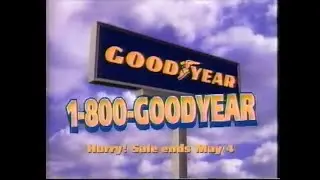 Goodyear 40% off sale and T-Metric 15-second commercial (US, 1996)