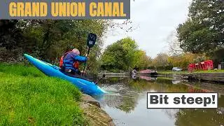 Гранд-Юнион-канал — с двумя спусками на воду для тюленей! Прекрасный пейзаж.