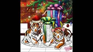 Happy colour//tiger 😺