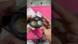automunk Owl Design Dual Color Led Fog Light Led | #foglamp #nightlight #cheapandbest #modification