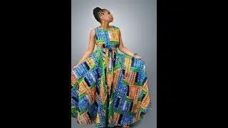 Latest And Lovely African Print Dresses 2018: Collection Of African Print Dresses, #Ankara 2018