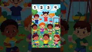Baby 1 2 3 4 cartoon counting #viralshort #kids #viral