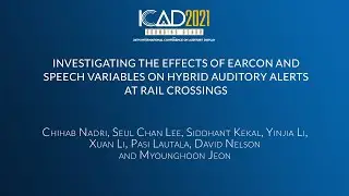 Investigating the Effects of Earcon and Speech Variables on Hybrid Auditory Alerts at Rail Crossings