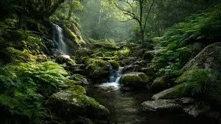 Close Your Eyes… Flowing Water Sounds 🌊 Deep Sleep