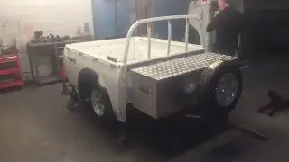 Ute tray trailer fabrication 2