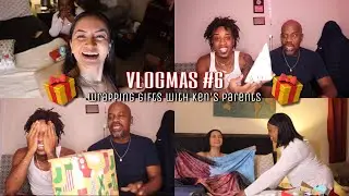 Vlogmas #6 ☃️ | Wrapping Gifts With Ken's Parents
