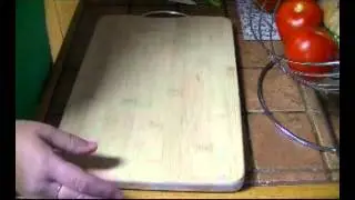 Eco Bamboo Cutting Board with Handle review