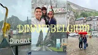 DINANT BELGIUM | HOMETOWN OF ADOLPHE SAX INVENTOR OF THE SAXOPHONE | GIANT SAXOPHONES | EUROPE TRIP