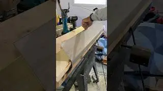 Custom vinyl plank stair treads #build #carpentry #diy #shorts