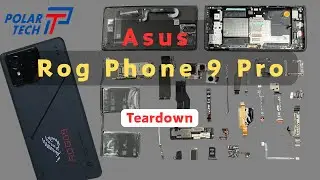 ASUS ROG Phone 9 Pro Teardown & Reassembly | Step-by-Step Repair Guide